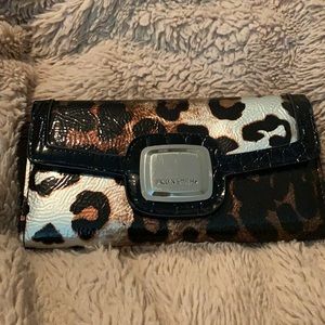 Jacqueline Smith safari print wallet pre loved